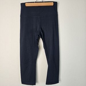Lululemon Cropped leggings Navy Size 8